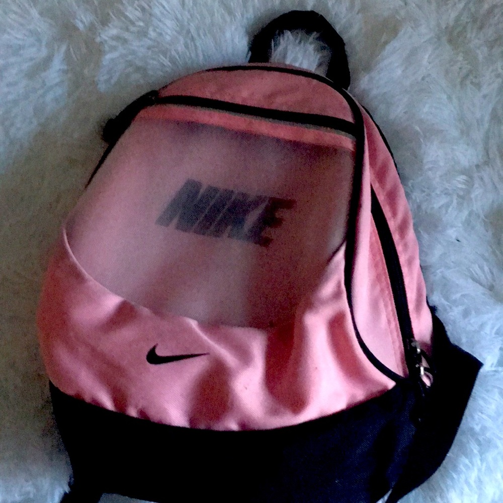 Pink backpack